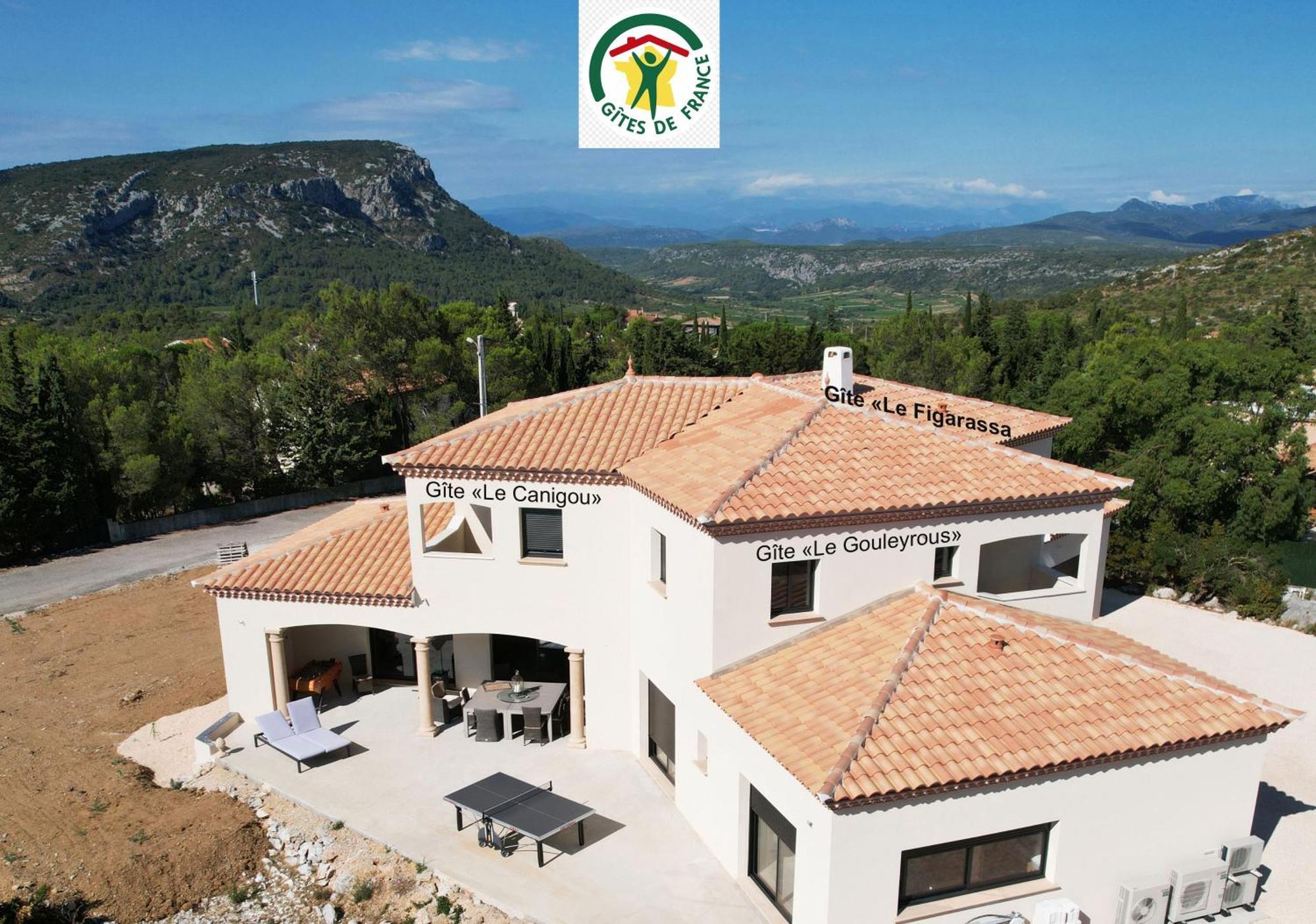 Trois Appartements Au Sein Du Mas Jams - Le Gouleyrous, Le Canigou Et Le Figarassa Vingrau Eksteriør bilde